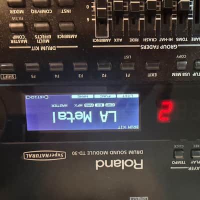 Roland TD-30 Drum Sound Module 2012 - 2016 - Black image 6