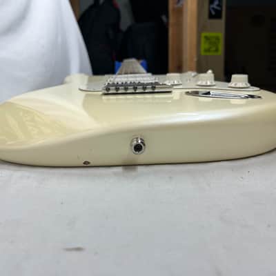 Fender American Elite Stratocaster Strat Electric Guitar - Olympic Pearl image 18