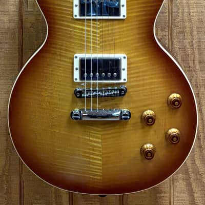 Gibson Les Paul Standard Plus W/Flame Maple Top 2013 - Honey Burst image 1