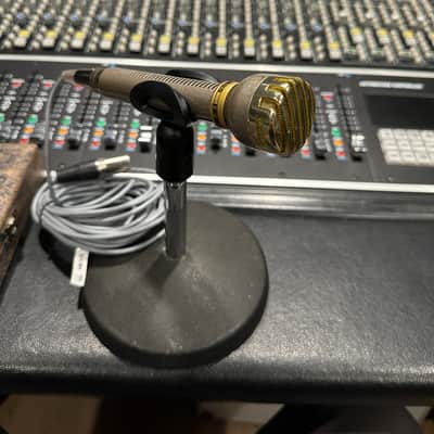 AKG D 19 Cardioid Dynamic Microphone 1960s - Gold/Gray image 7