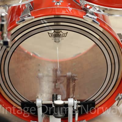 Sonor Signature Heavy Beech – Signal Red – Fully Restored – 10/12/13/14/15/20 image 15