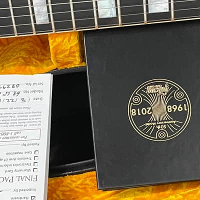 Gibson Custom Shop 68 Les Paul Custom 50th anniversary 2018 - Nitro VOS image 5