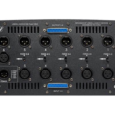 Lindell Audio 506 POWER MKII 6-Slot 500 Series Chassis image 2