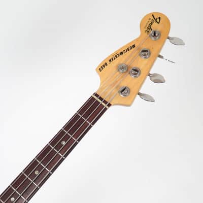 Fender Musicmaster Bass 1978 Black Left Handed with Hang Tag! image 9