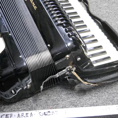 Vintage Symphony Grand Futurama Accordion 41/120 Italy (w/case) image 7