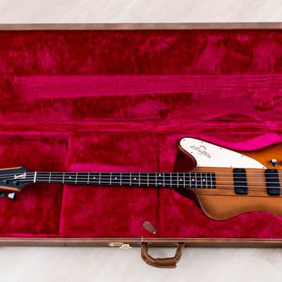 1999 Gibson Thunderbird IV Limited Edition Neck Through Bass Natural Burst w/ Case image 17