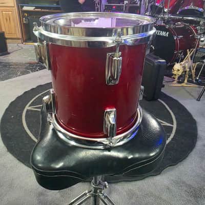 Tama Superstar - 9"x8" Tom - 1980's - Candy Apple Red Lacquer image 4