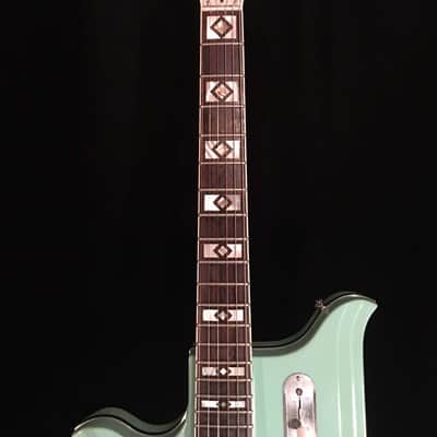 Metropolitan Tanglewood Custom Left Handed 1997 Pearl Aqua Blue image 10
