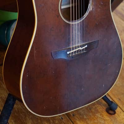 TAKAMINE en10c (an) japan pro natural series solid cedar acoustic guitar image 4