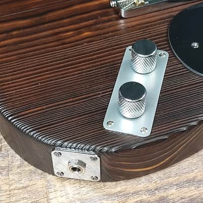 MyDream Partcaster Custom Built -Torch-burned Snake Head 1949 Proto image 7