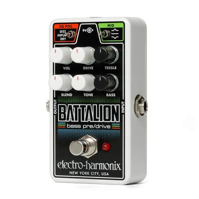 Electro-Harmonix Nano Battalion Bass Preamp and Overdrive *Free Shipping in the USA* image 3