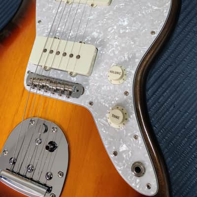 *RARE* 2021 Fender Japan Hybrid II Jazzmaster 75th anniversary - Limited Edition Sparkle Metallic 3-Color Sunburst M3TS - Full Set MIJ image 7
