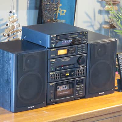 RARE Vintage Sony FH-313RII & CDP-S37 CD Player image 2