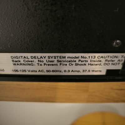 MXR Model 113 digital delay - Late 70's - Blue Face image 5