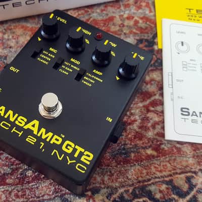 Tech 21 SansAmp GT2 1993 - Present - Black image 6