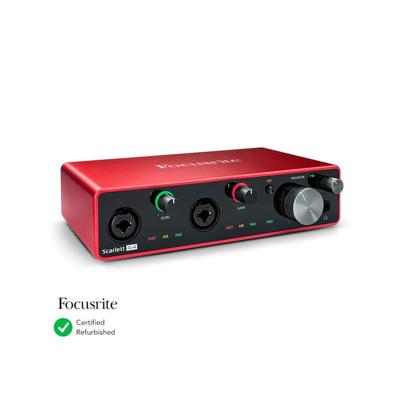 Focusrite Scarlett 4i4 (3rd Gen) - Refurbished image 1