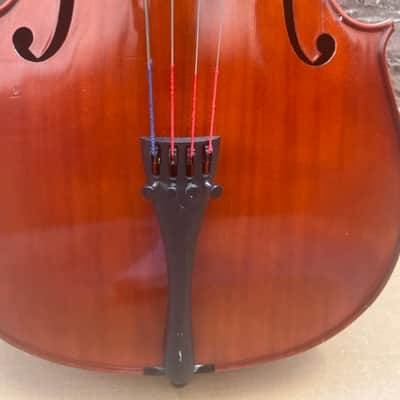 Artisan Strings Marcato Model 100 3/4 Cello w/ Gig Bag 2006 SN: 4265 image 4