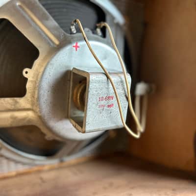 Vintage wall baffle speaker Guitar cab 12" alnico 1960 8ohm image 5