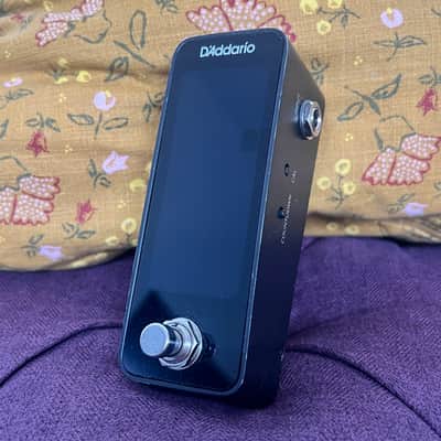 D'Addario PW-CT-23 Chromatic Pedal Tuner Plus 2020 - Present - Black image 1