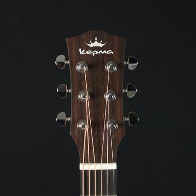 Kepma FC Mini SM Elite Series 36 inch Solid Top Travel Acoustic Guitar - Natural ( FC-MINI-NAT ) image 6