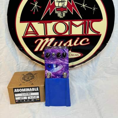 Abominable Electronics x Code Orange The Cutter Overdrive Pedal with Box image 1