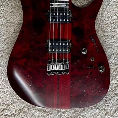 Mint Ibanez Premium RGT1221PBSWL Electric Guitar - Stained Wine Red image 1