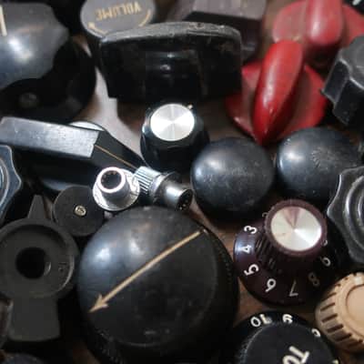 Vintage 1950s-2000s Guitar Parts Lot 300+Pieces Gibson Epiphone MIJ LP Fender Teisco Vox Harmony Bakelite Knobs Tuners 5 Way Switch LP Bridge Electronics Washers Springs Screws Misc Parts Harmony Kay Teisco Acoustic Electric Luither Repair Shop Gold Mine image 6