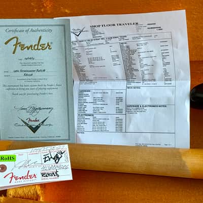 Fender Custom Shop Stratocaster 3 Humbuckers - Ebony Transparent image 16