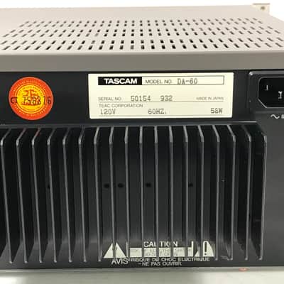 Tascam DA 60 Timecode DAT Machine DA-60 w/ RC-D6 Remote image 8