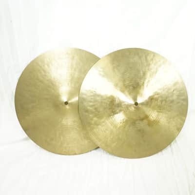 K. Zildjian 14" Intermediate Stamp Hi-Hat Cymbals (Pair) 1959 - 1966