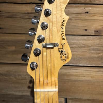 G&L CLF Research Skyhawk - Clear Blue Urethane image 5