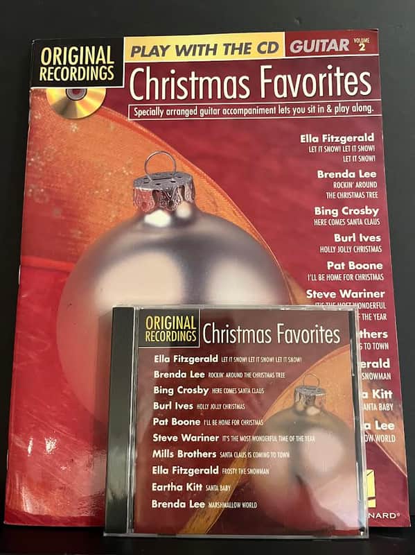 Christmas Favorites Play With The CD Guitar Volume 2 Tab Book image 1