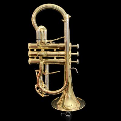 John Packer Ltd JP176 SOPRANO Eb CORNET WITH 1ST AND 3RD VALVE TRIGGERS 2021-2022 - BRASS image 4