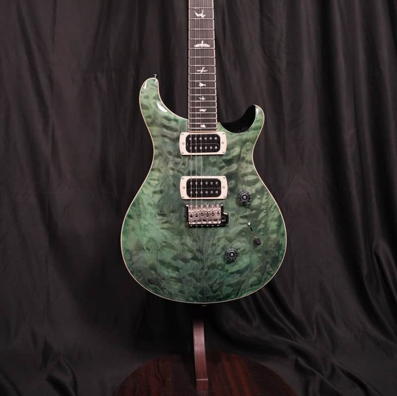 PRS SE Custom 24 Quilt 2026 - Present - Teal Black image 1