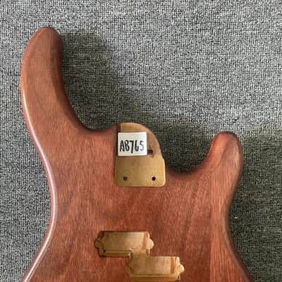 Natural Solid Wood P/J Bass Body for DIY Build image 2