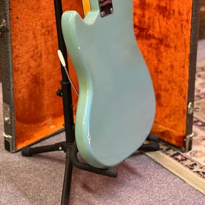1965 Fender Mustang Guitar with Rosewood Fretboard - Blue image 12
