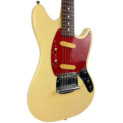 Fender Japan 69 Reissue Mustang 1995-1996 - Vintage White image 2