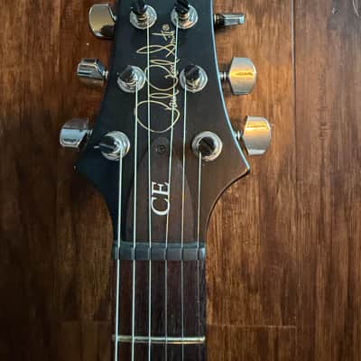PRS CE-24 - Faded Grey Black Cherry Burst - 2018 image 5