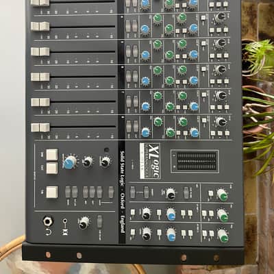 Solid State Logic X Desk 2010 with new walnut panels image 2