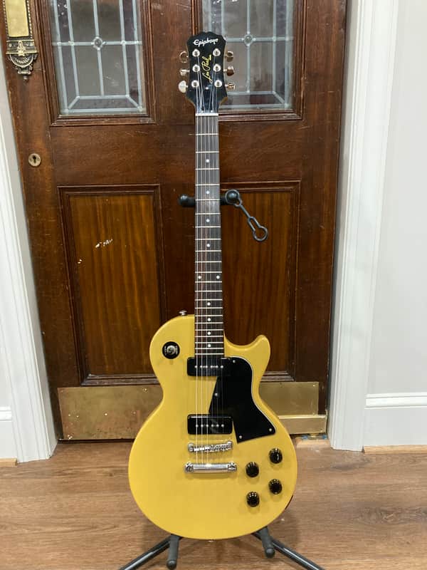 Epiphone Custom Shop Les Paul Speciai With Upgrades. Mojotone Silent P90 Neck. Gibson P90 Bridge. TV Yellow image 1