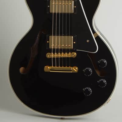 Gibson ES-Les Paul Custom Semi-Hollow Body Electric Guitar (2015), ser. #10785711, original brown tolex hard shell case. image 3
