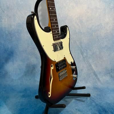 2011 Fender Pawn Shop '72 Semi-Hollow Sunburst w/ Shop Tags, Japan MIJ image 6