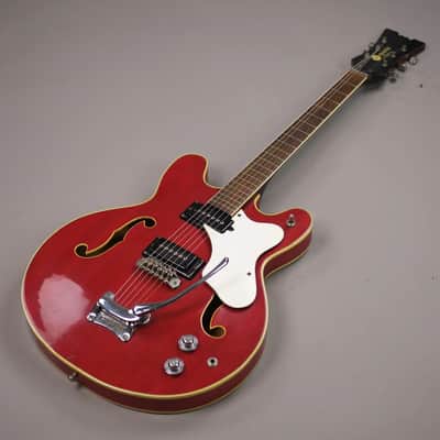 1968 Mosrite Celebrity lI (USA, Red, OHSC) image 9