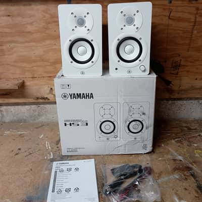 Yamaha HS3 3" Active Studio Monitor (Pair) - White image 2