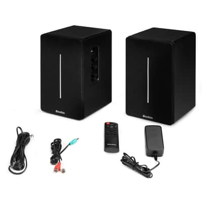 Audizio KS01B Regallautsprecher aktiv Set 120W BT Black image 7