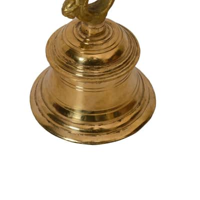 Handmade Bells Brass Hanging Ghanta, Ghanti Bell for Your Temple, charch, Brass Tample Ghanta image 2