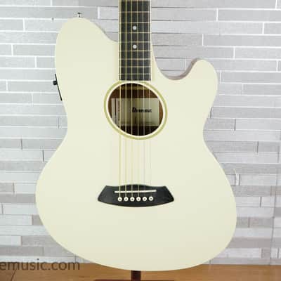 Ibanez TCY10E-IVH Talman - Ivory High Gloss image 1