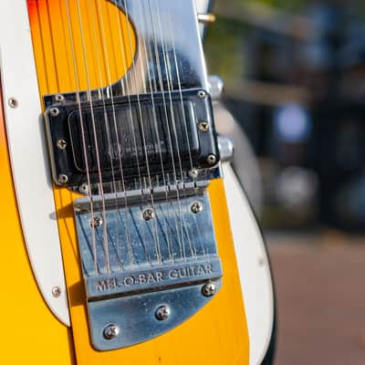 1965-1966 Mosrite Mel-o-bar 10-string Tritone Burst image 7