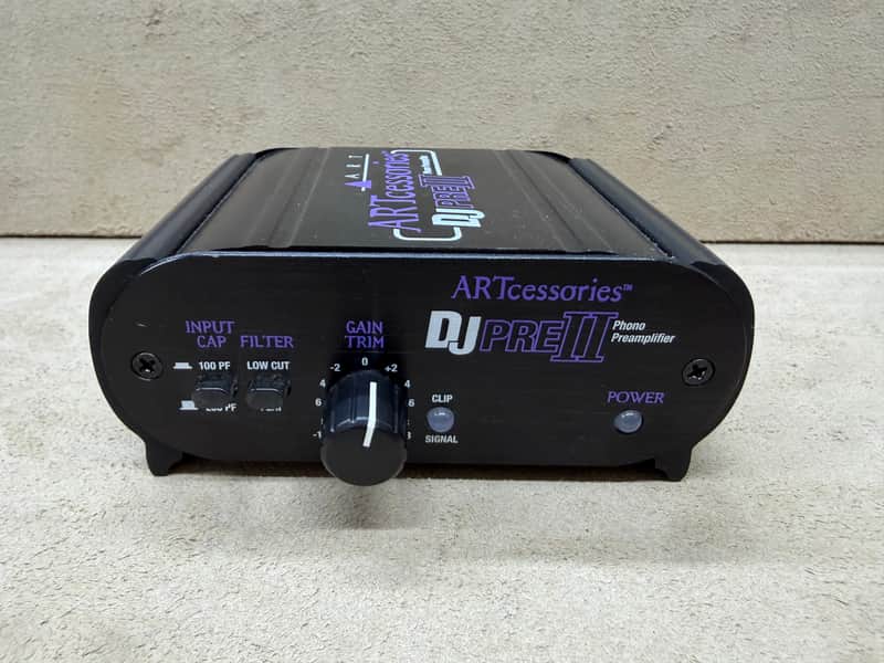 ART DJPre II Stereo Phono Preamp 2008 - Present - Black