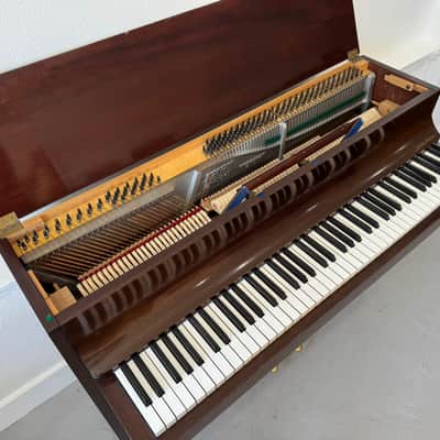 Danish Mid Century Louis Zwicki Piano - Dark Mahogany Bild 7